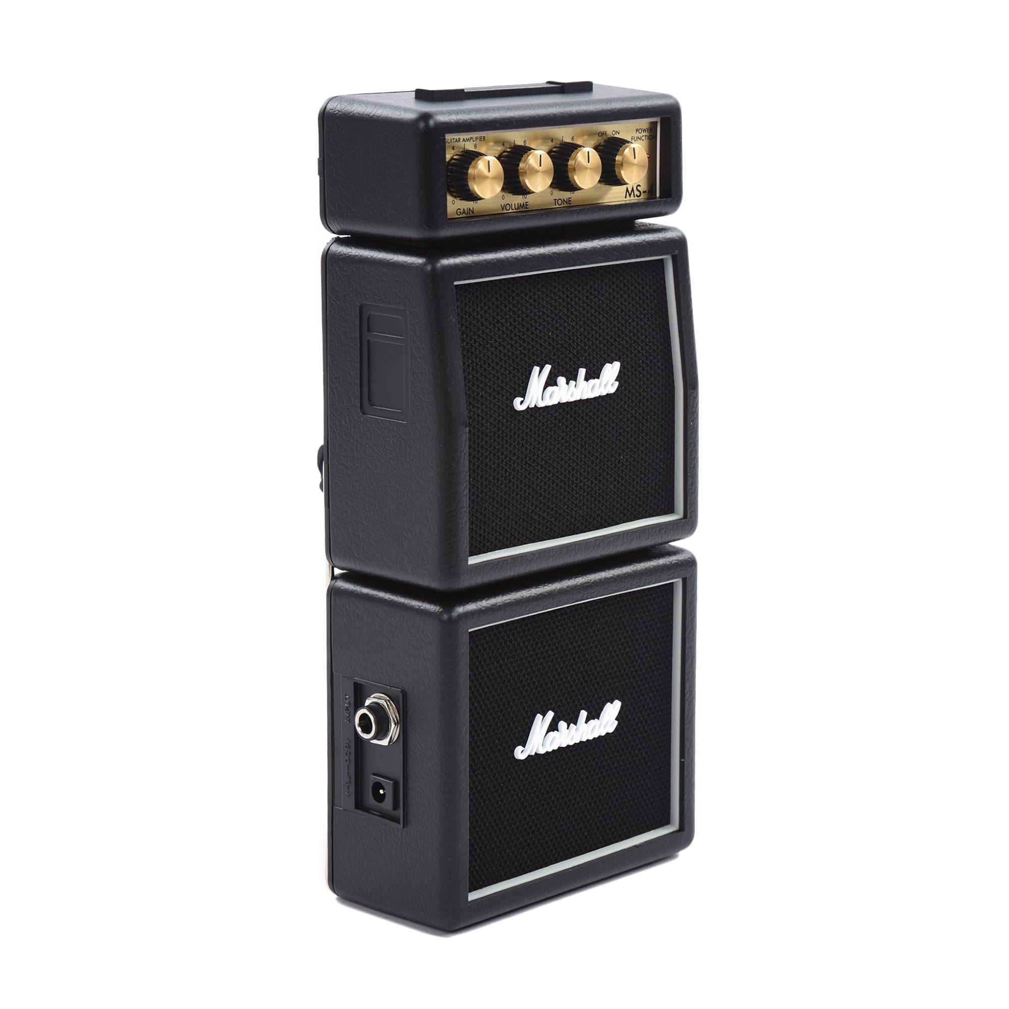 Marshall MS-4 1w Battery-Powered Micro Stack Black – Chicago Music Exchange