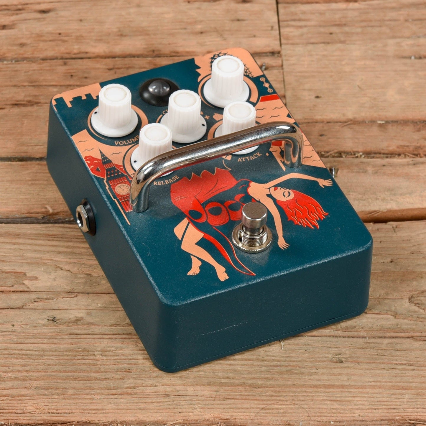 Orange Kongpressor Analog Class A Compressor Pedal Effects and Pedals / Chorus and Vibrato