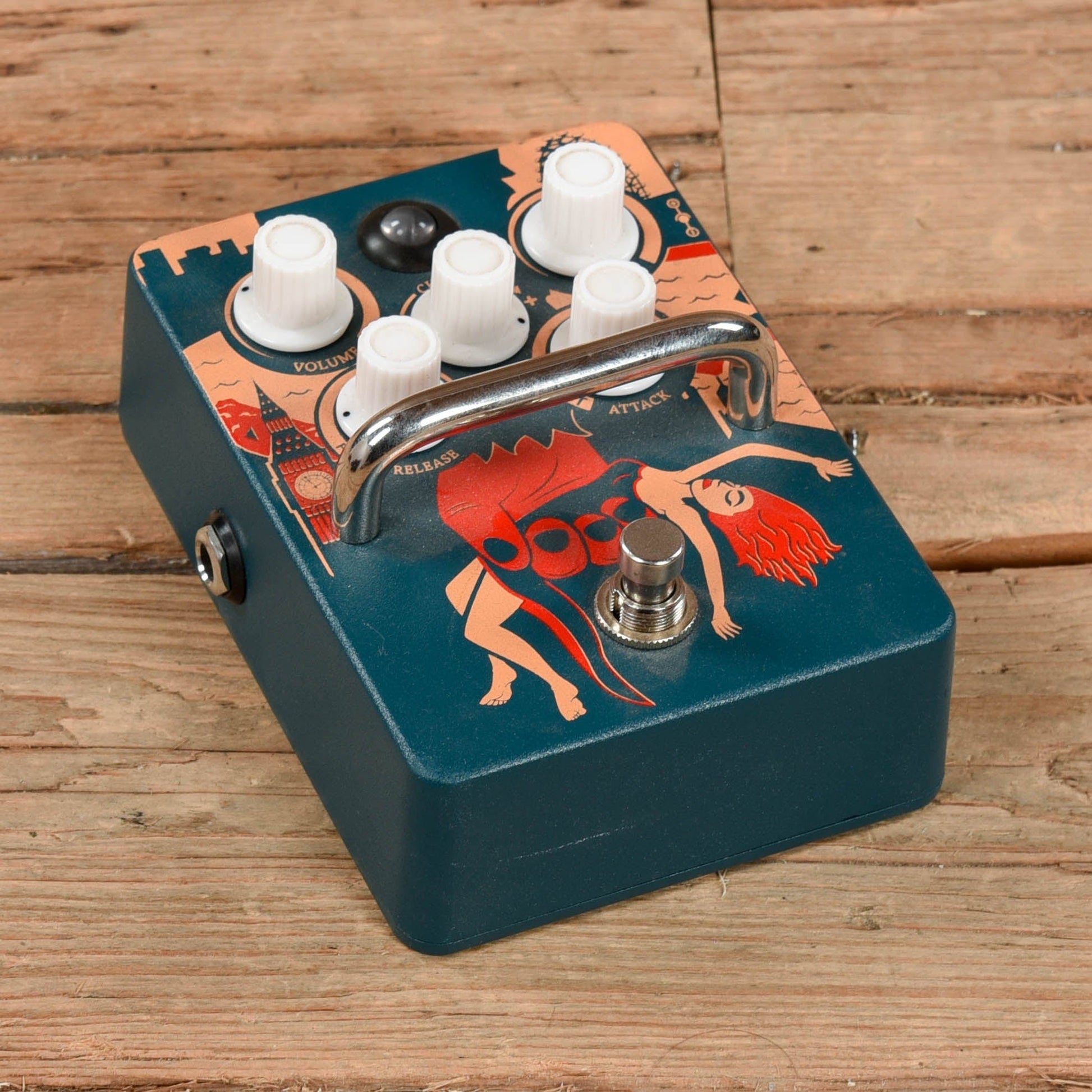 Orange Kongpressor Analog Class A Compressor Pedal Effects and Pedals / Chorus and Vibrato