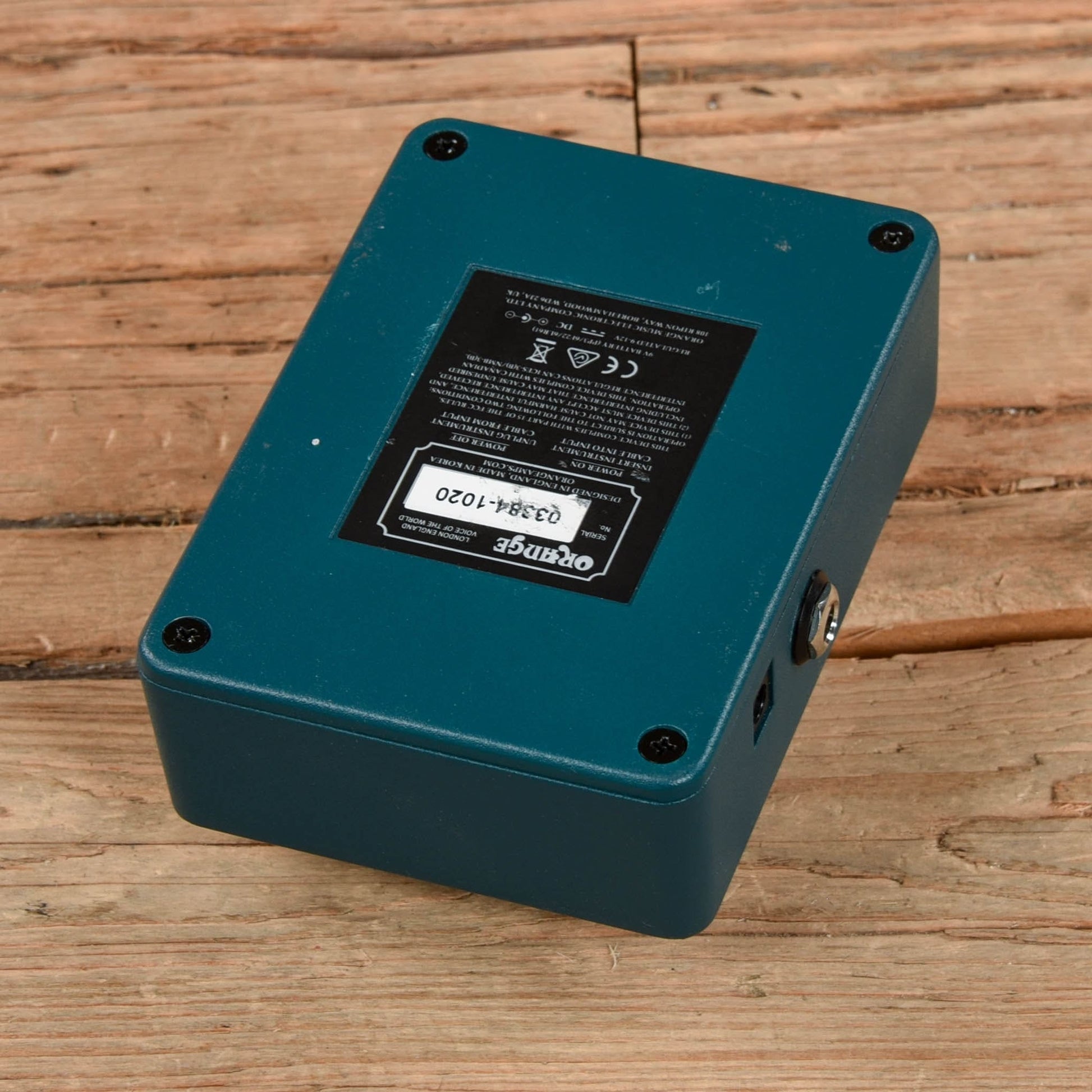 Orange Kongpressor Analog Class A Compressor Pedal Effects and Pedals / Chorus and Vibrato