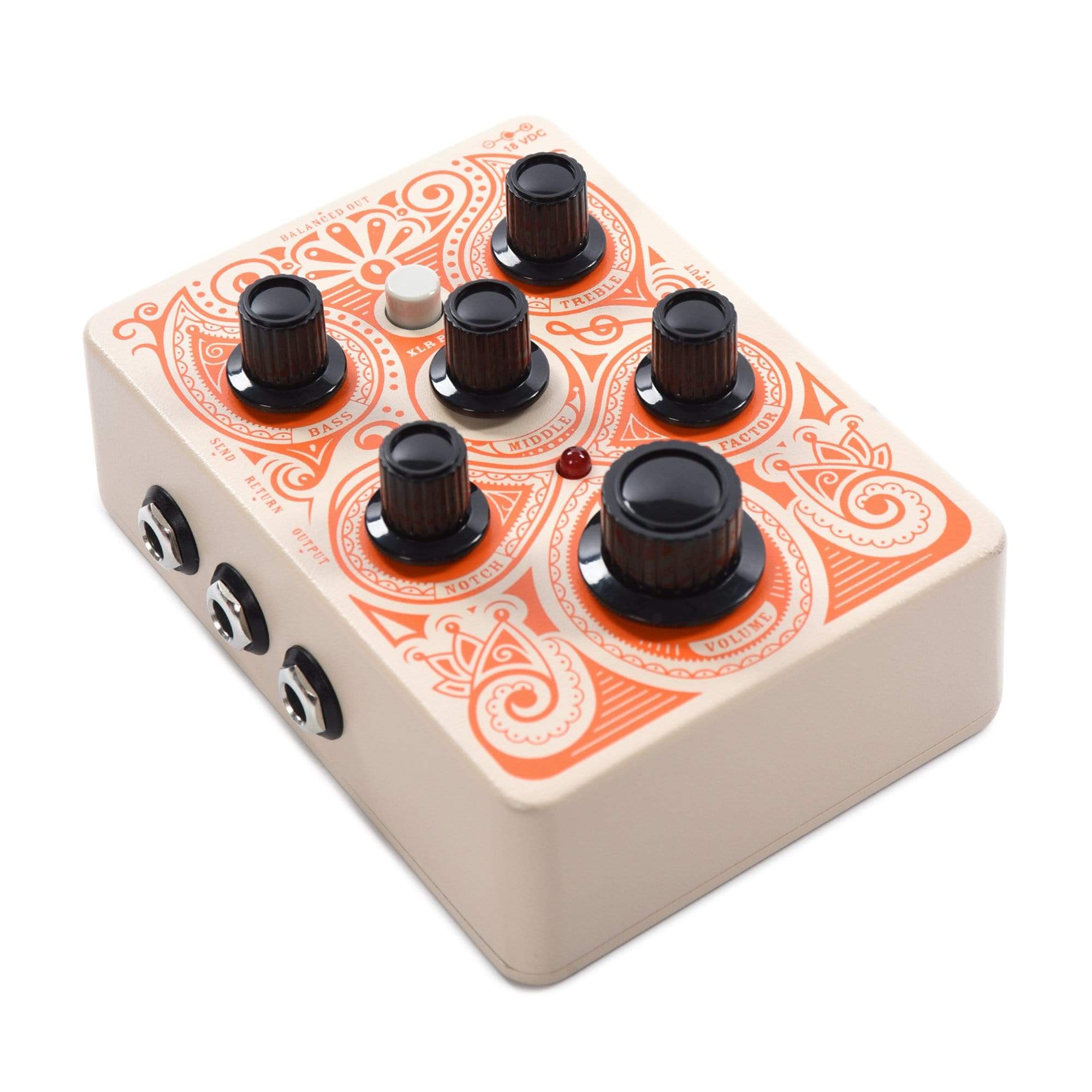 Orange Acoustic Pedal Acoustic Preamp & EQ Chicago Music Exchange