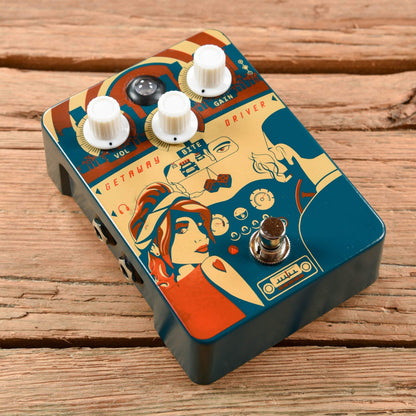 Orange Getaway Driver Overdrive and Cab Simulator Effects and Pedals / Overdrive and Boost