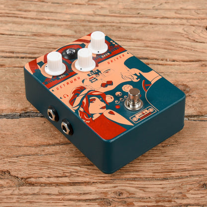 Orange Getaway Driver Overdrive and Cab Simulator Effects and Pedals / Overdrive and Boost