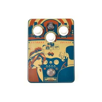 Orange Getaway Driver Overdrive Pedal Effects and Pedals / Overdrive and Boost