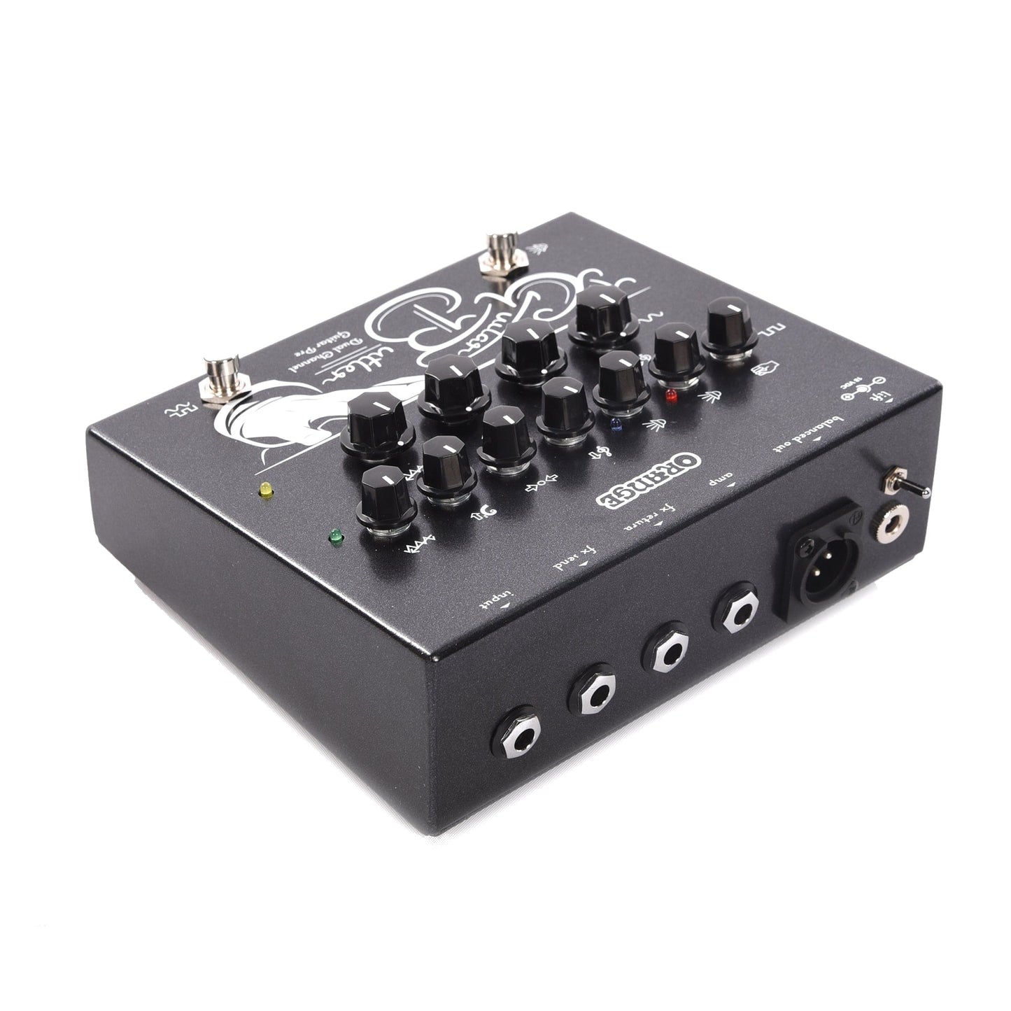 Orange Guitar Butler Dual Channel Guitar Preamp Pedal Effects and Pedals / Overdrive and Boost