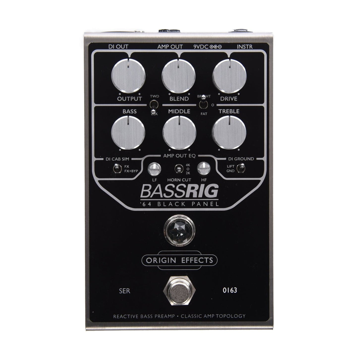 Origin Effects Special Edition BassRIG '64 Black Panel Effects and Pedals / Bass Pedals