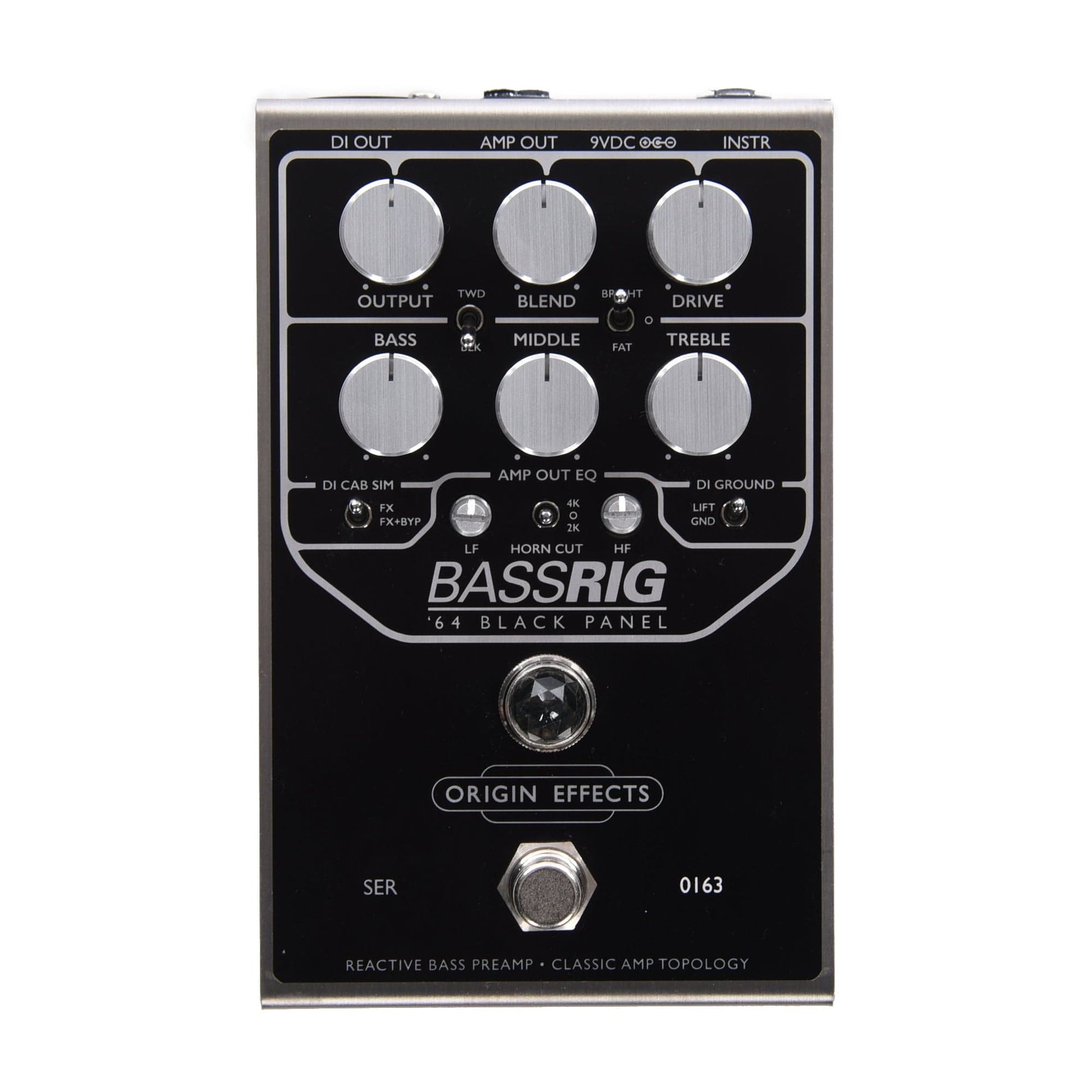 Origin Effects Special Edition BassRIG '64 Black Panel Effects and Pedals / Bass Pedals