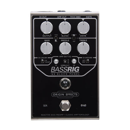 Origin Effects Special Edition BassRIG '64 Black Panel Effects and Pedals / Bass Pedals