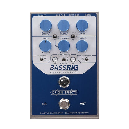 Origin Effects Special Edition BassRIG Super Vintage Effects and Pedals / Bass Pedals