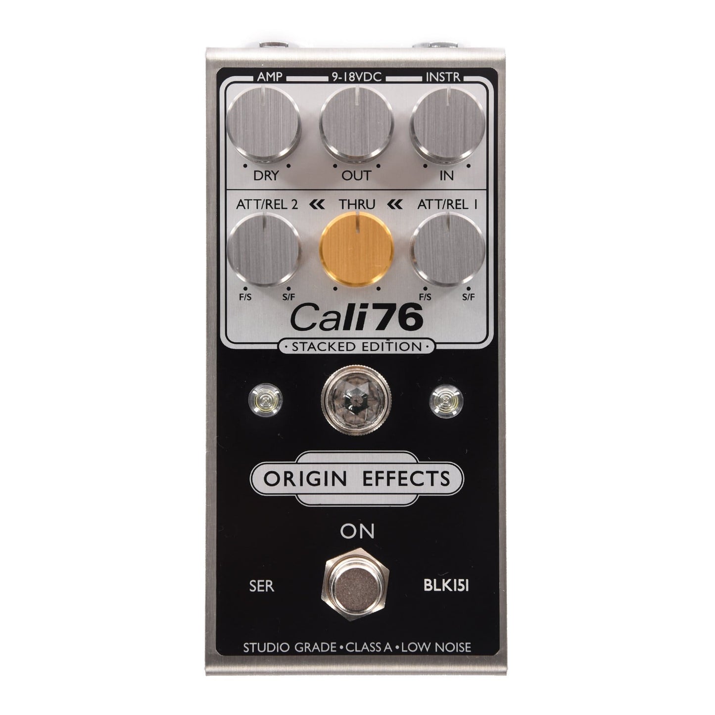 Origin Effects Cali76 Staked Edition Inverted Black Effects and Pedals / Compression and Sustain