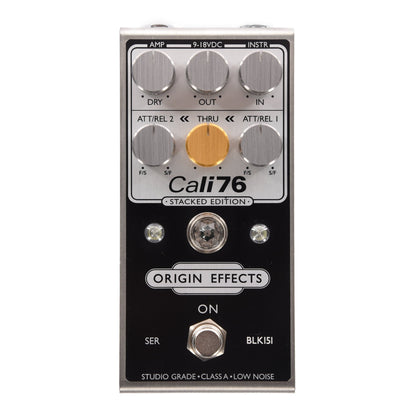 Origin Effects Cali76 Staked Edition Inverted Black Effects and Pedals / Compression and Sustain
