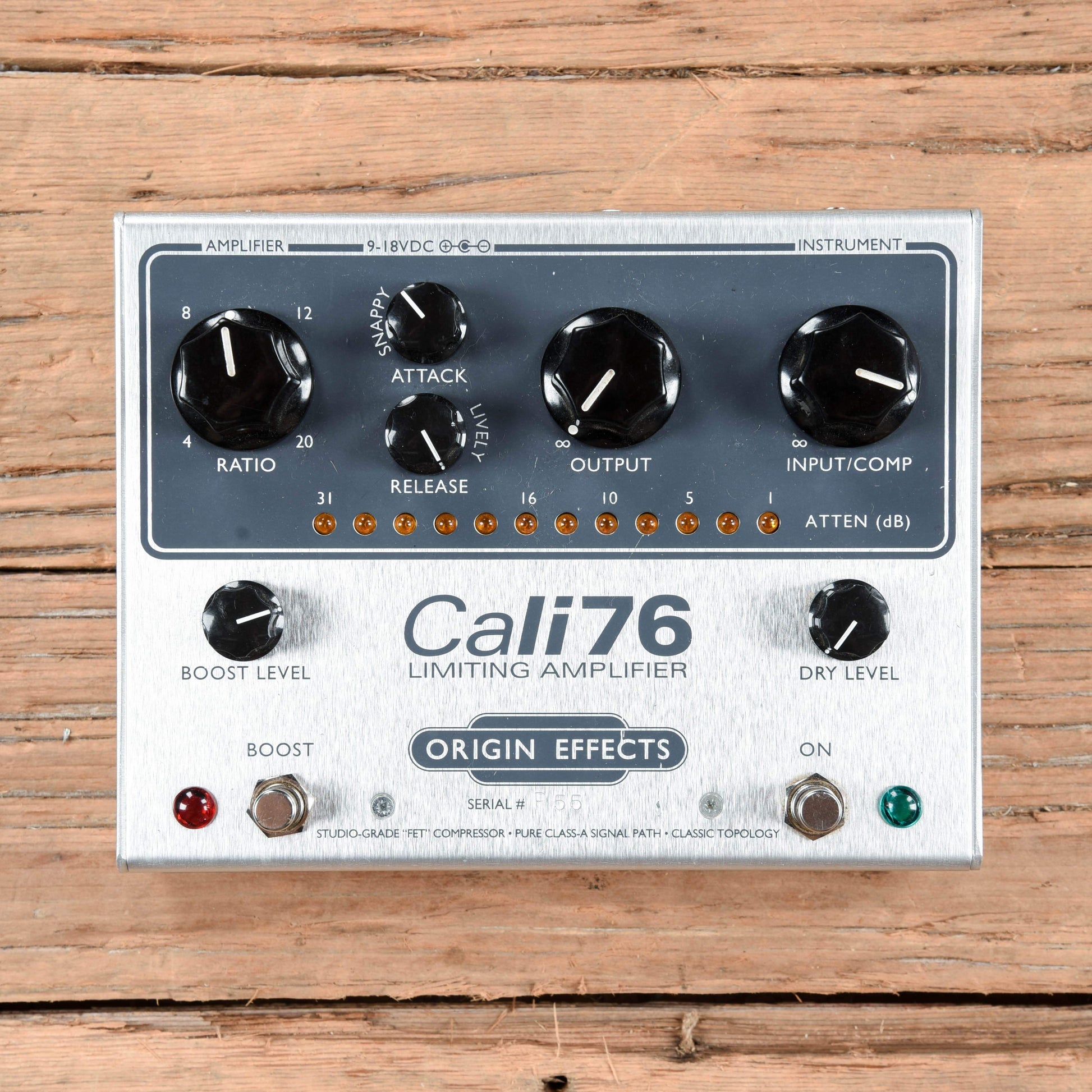 origin effects pedals Origin Effects Cali76-TX-P Parallel FET Limiting Amplifier with Boost