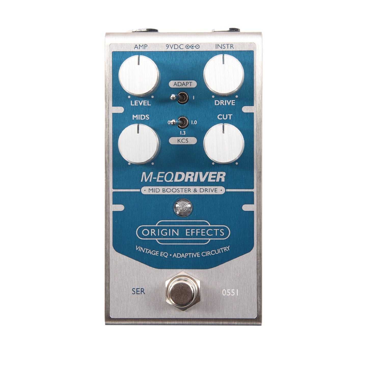 Origin Effects M-EQ Driver Mid Booster & Drive Pedal Effects and Pedals / Overdrive and Boost