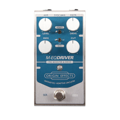 Origin Effects M-EQ Driver Mid Booster & Drive Pedal Effects and Pedals / Overdrive and Boost