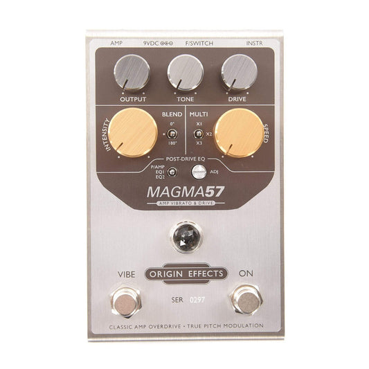 Origin Effects MAGMA57 Amp Vibrato & Drive Pedal Effects and Pedals / Overdrive and Boost