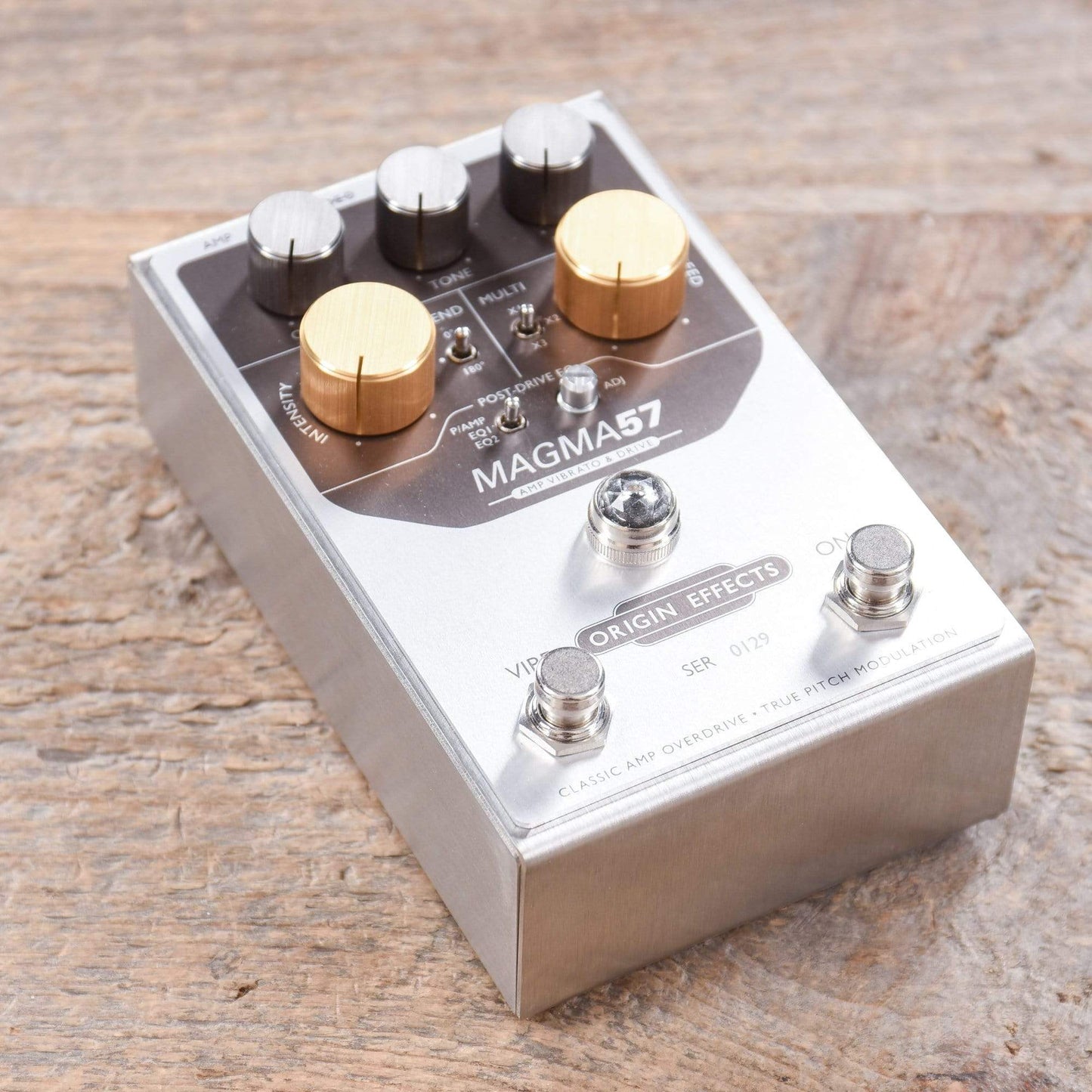 Origin Effects MAGMA57 Amp Vibrato & Drive Pedal Effects and Pedals / Overdrive and Boost