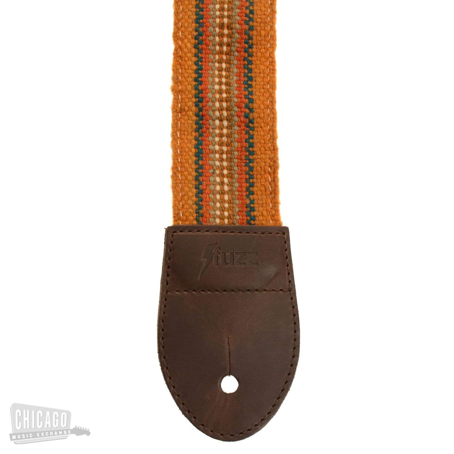 Original Fuzz Peruvian Guitar Strap - Orange Stripes Accessories / Straps