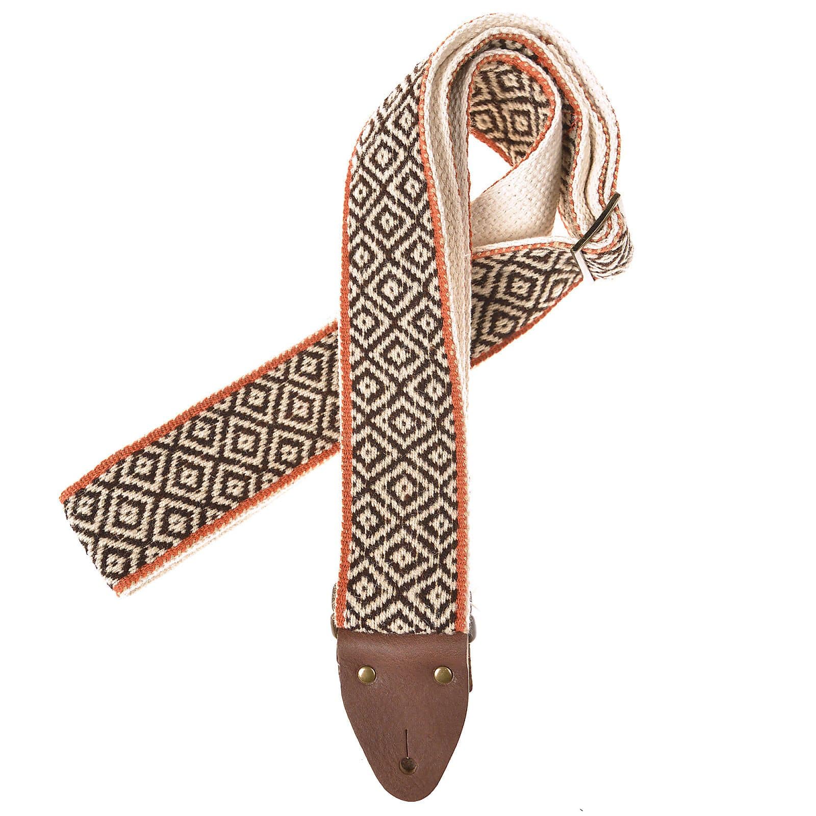 Original Fuzz Peruvian Strap in Miraflores w/Vintage Ends and Rivets Accessories / Straps
