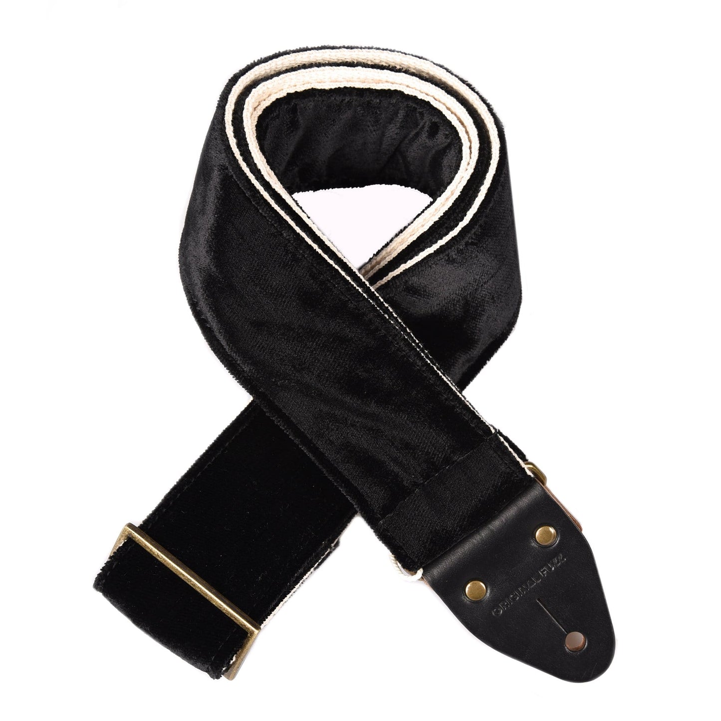 Original Fuzz Velvet Guitar Strap in Tribeca Accessories / Straps