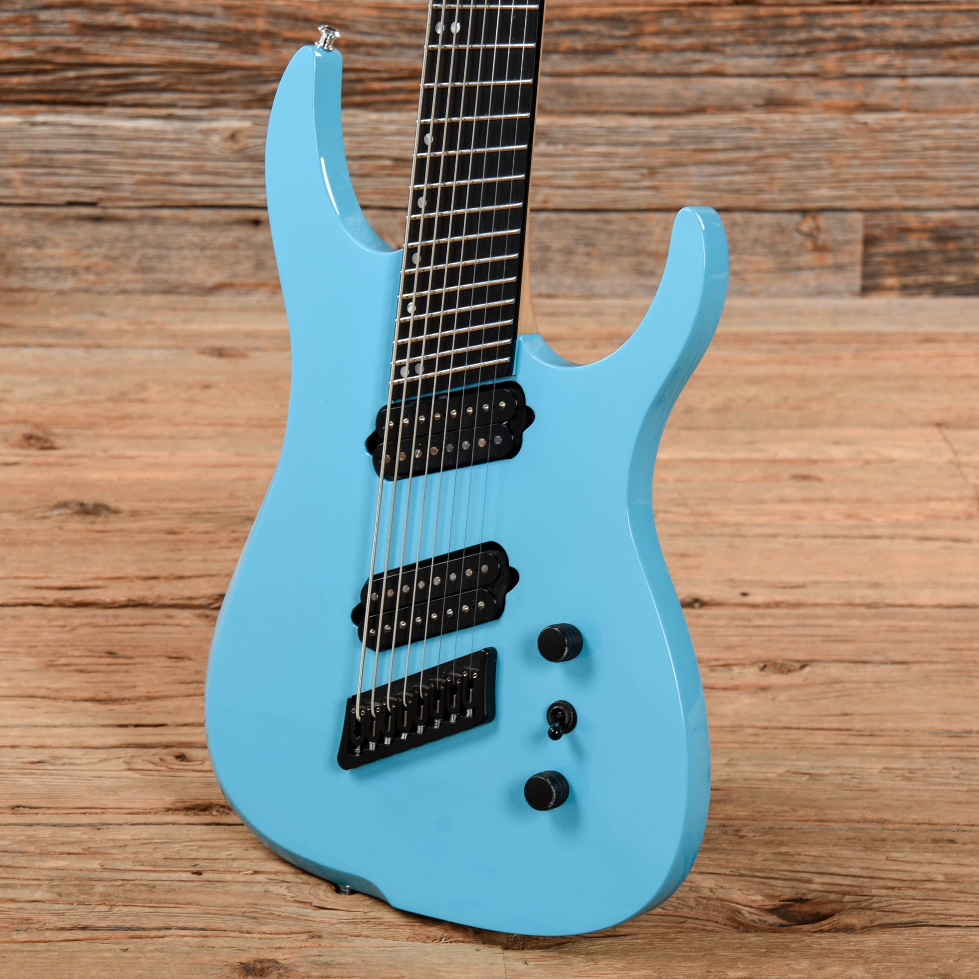 Ormsby HypeGTR 8-String Azure Blue Electric Guitars / Solid Body