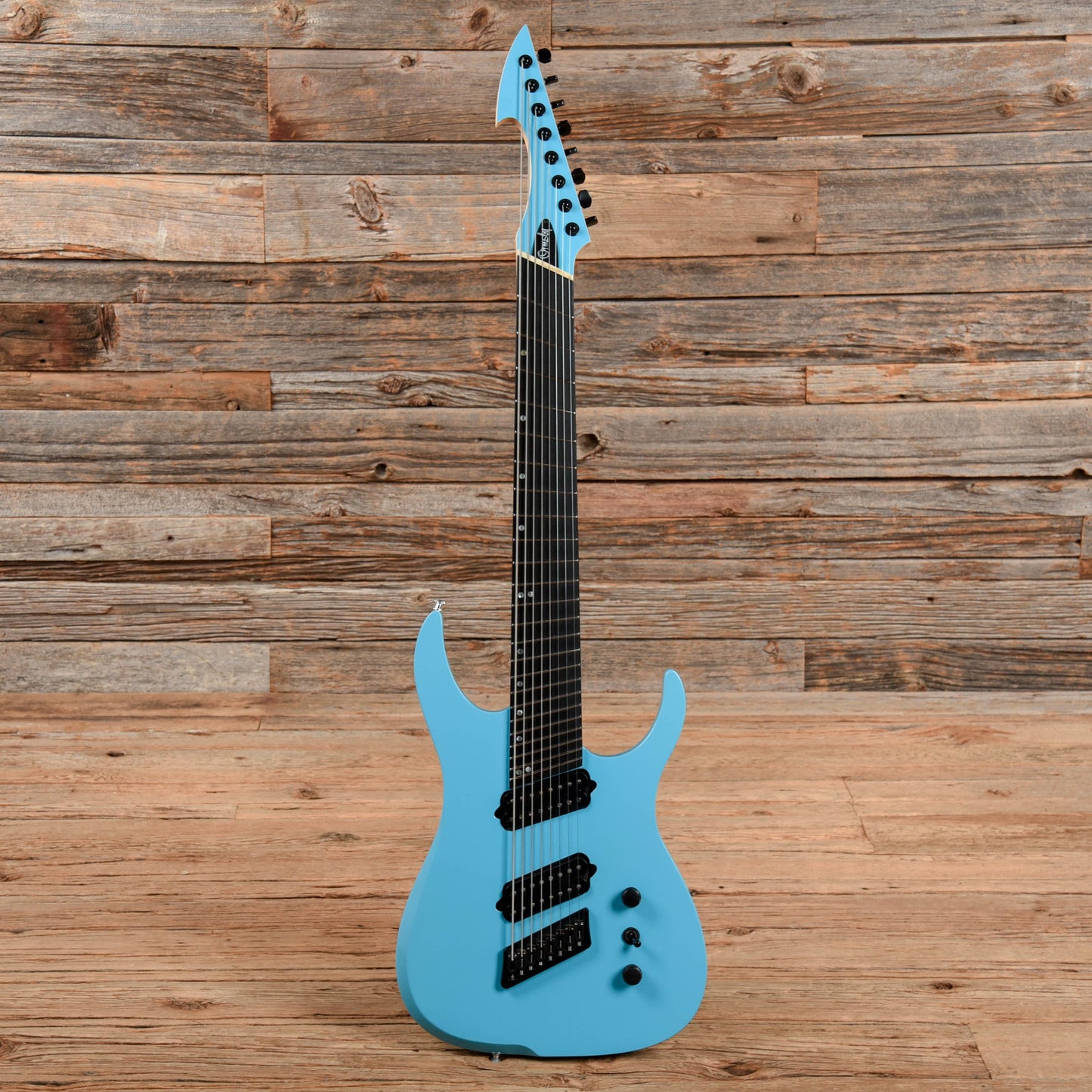 Ormsby HypeGTR 8-String Azure Blue Electric Guitars / Solid Body