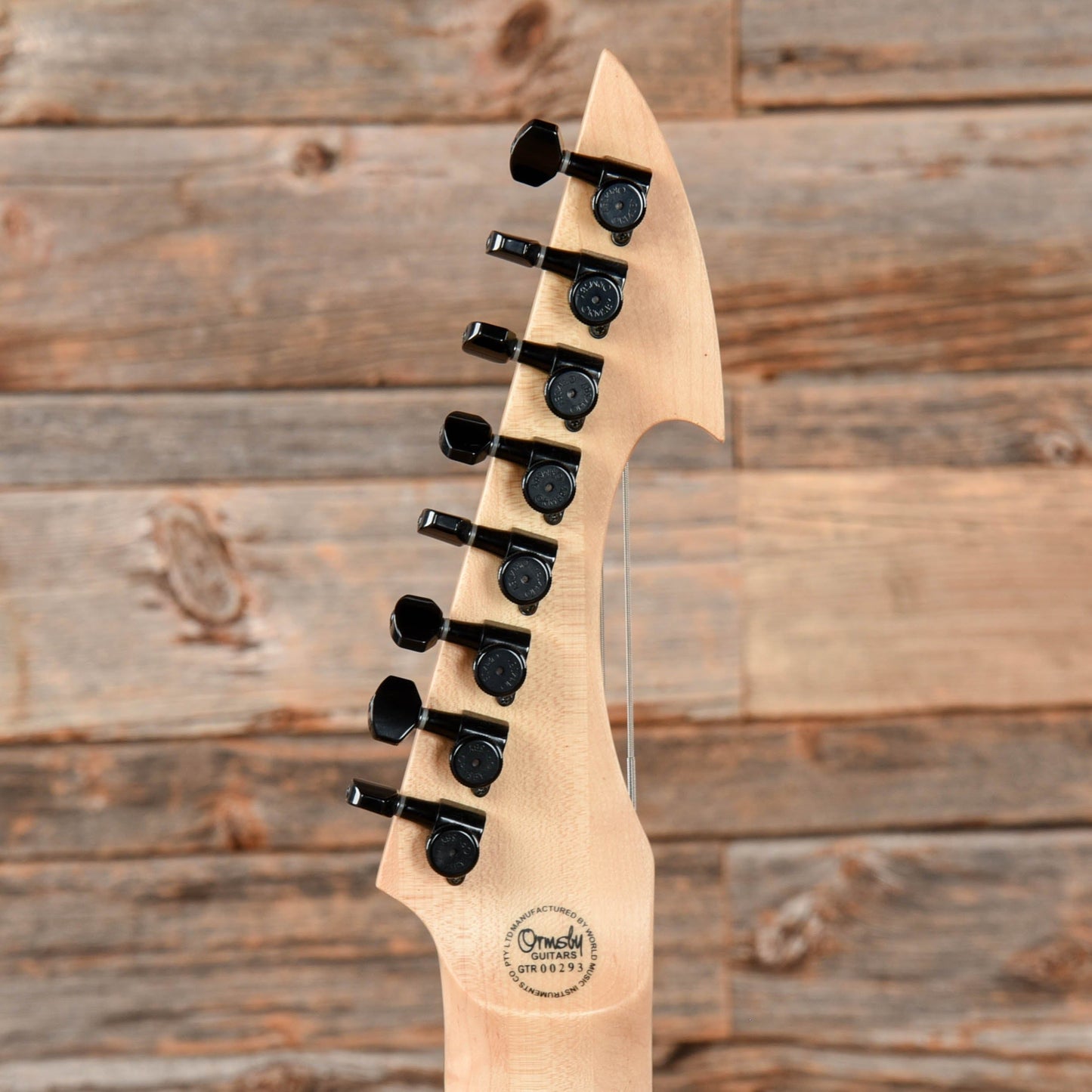 Ormsby HypeGTR 8-String Azure Blue Electric Guitars / Solid Body