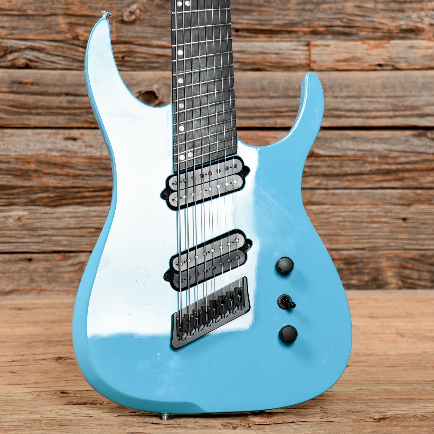 Ormsby HypeGTR 8-String Azure Blue Electric Guitars / Solid Body