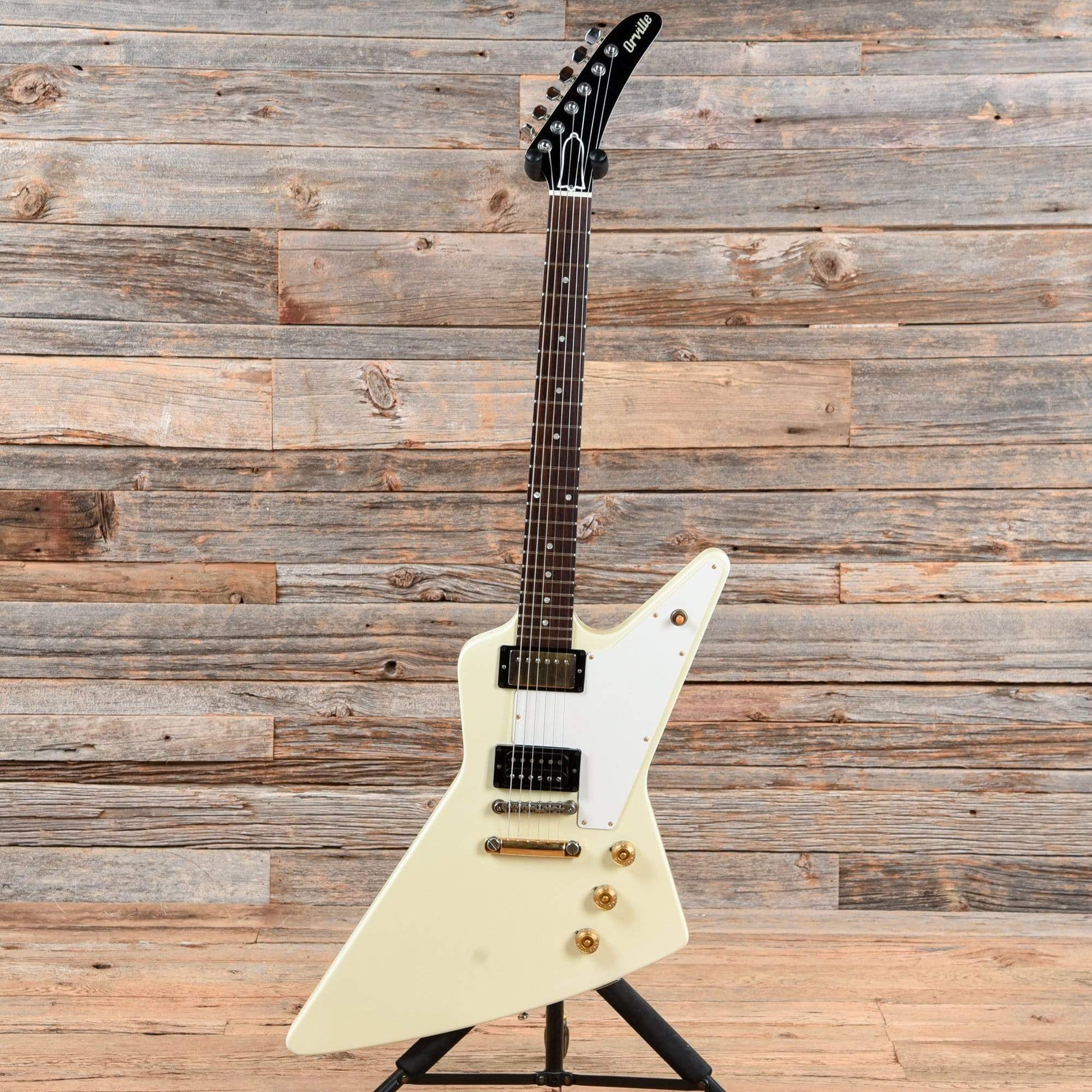 Orville Explorer White 1991 Electric Guitars / Solid Body