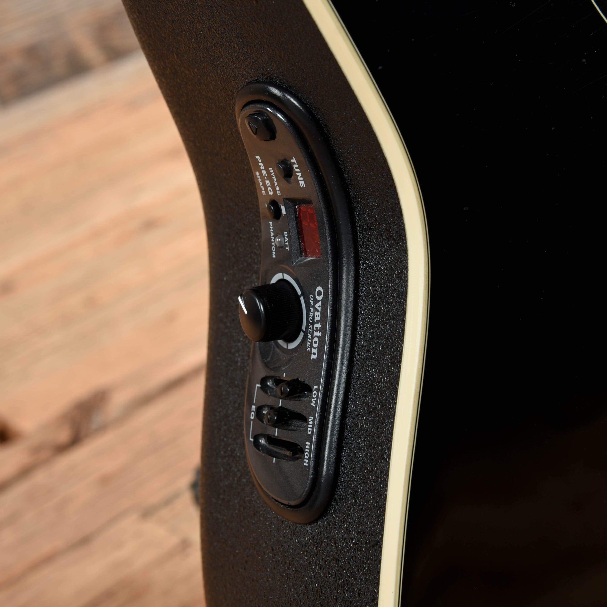 Ovation 2751AX-5 Balladeer 12-String Cutaway Acoustic-Electric Black Acoustic Guitars / Built-in Electronics