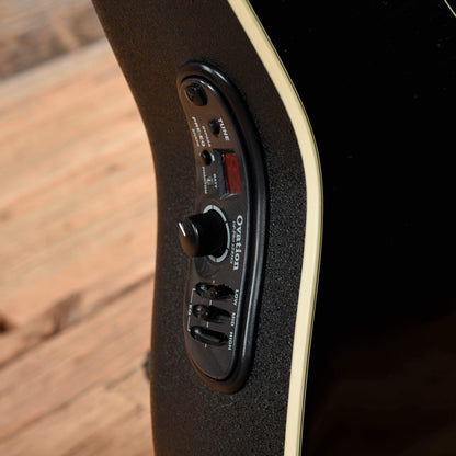 Ovation 2751AX-5 Balladeer 12-String Cutaway Acoustic-Electric Black Acoustic Guitars / Built-in Electronics