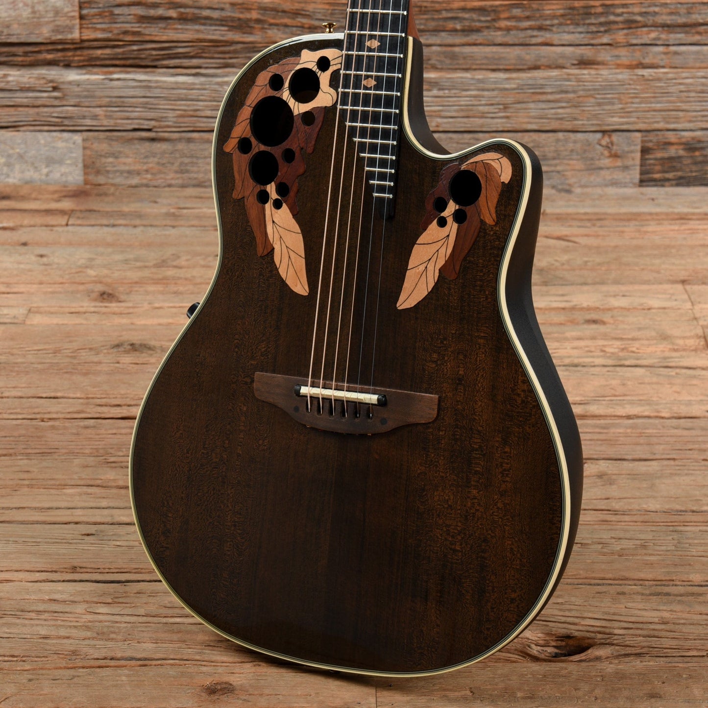 Ovation Collector's Series 1984 Nutmeg 1984 Acoustic Guitars / Built-in Electronics