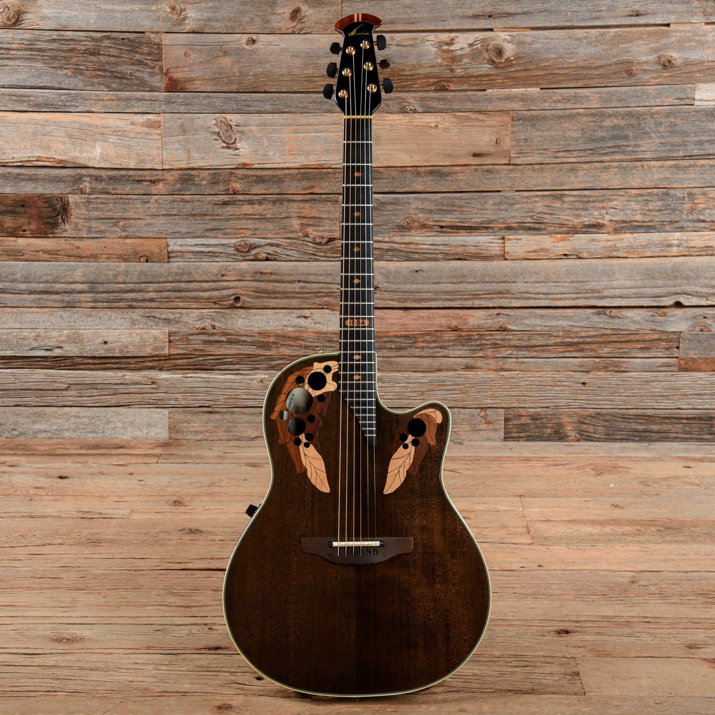 Ovation Collector's Series 1984 Nutmeg 1984 Acoustic Guitars / Built-in Electronics