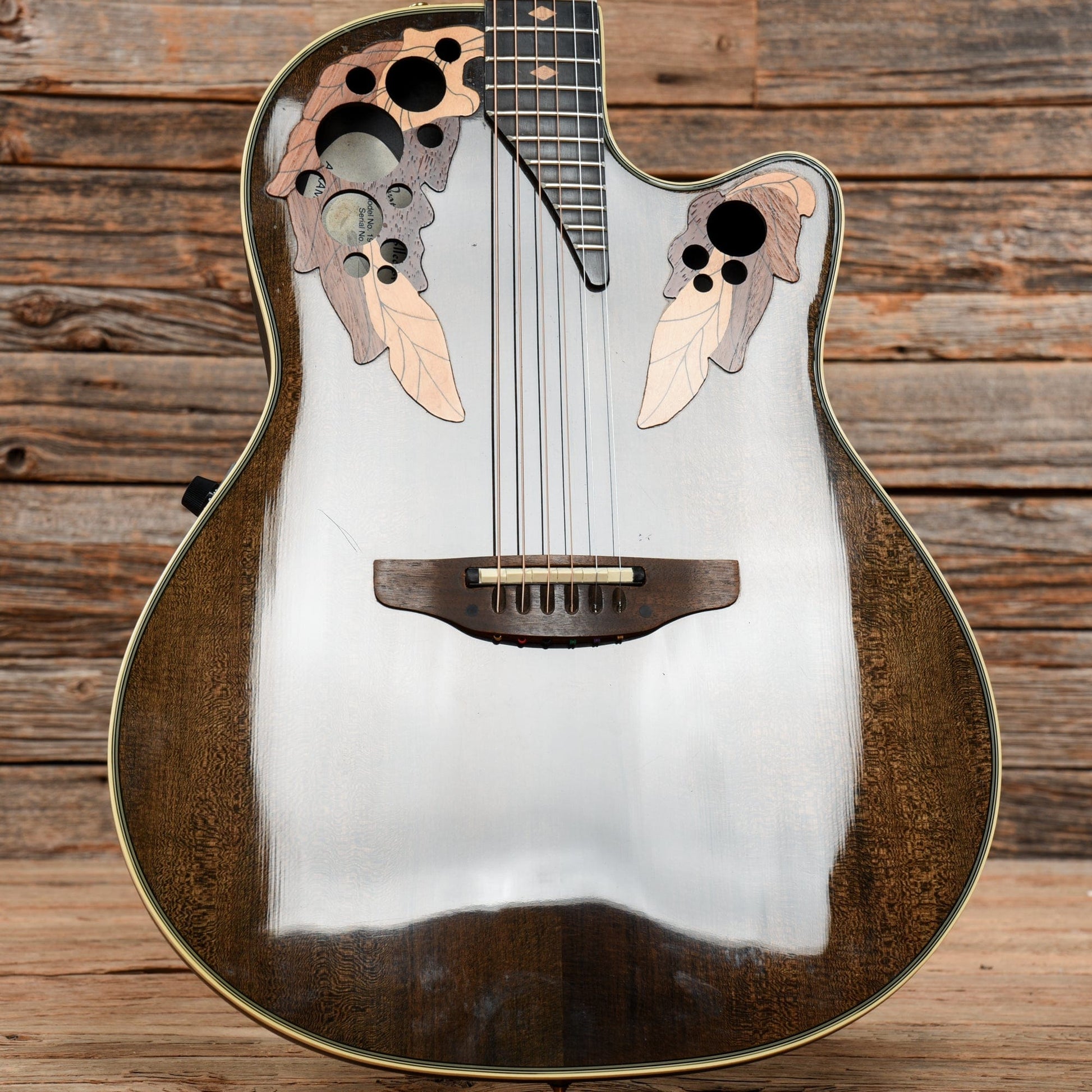 Ovation Collector's Series 1984 Nutmeg 1984 Acoustic Guitars / Built-in Electronics