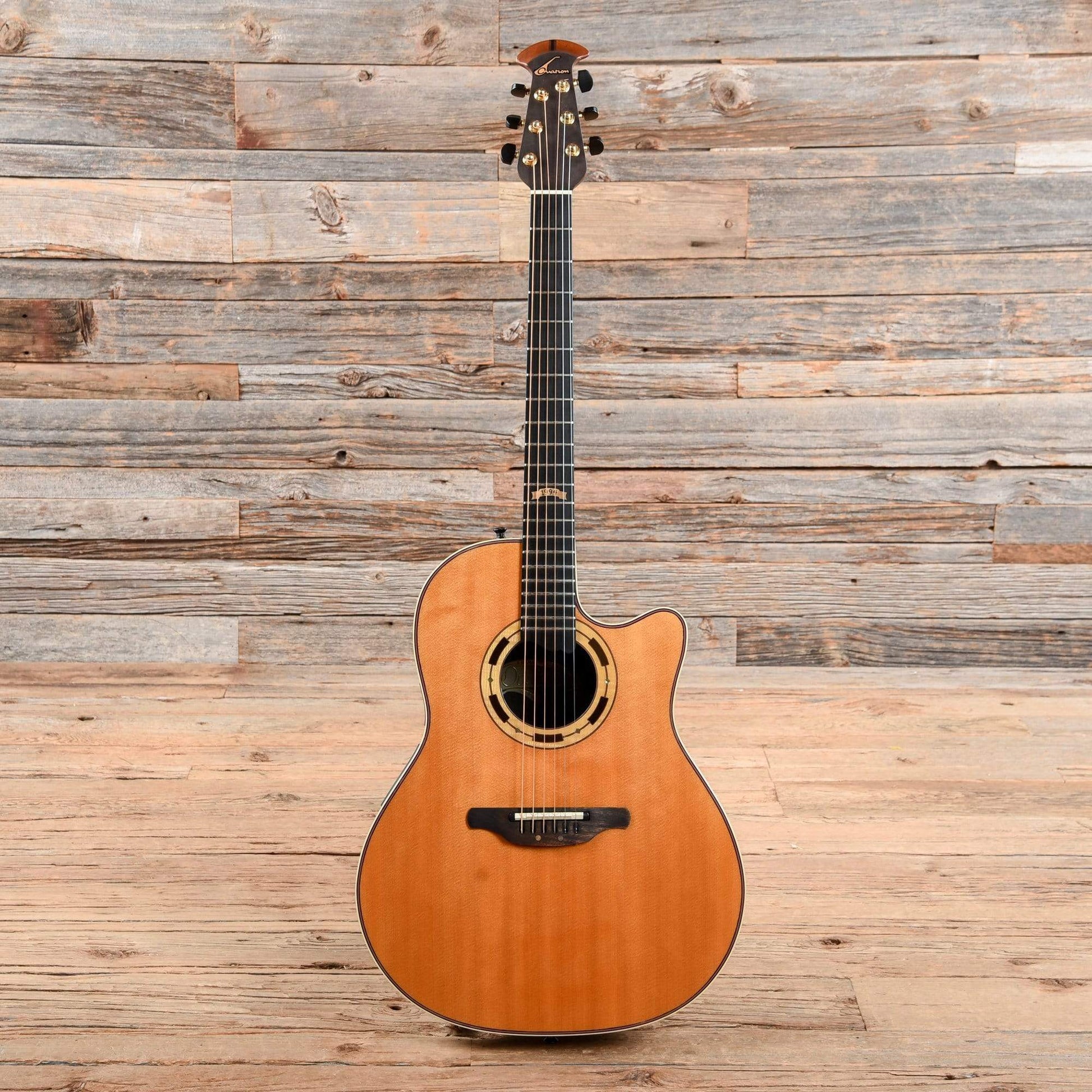 Ovation Collector's Series '94 Natural 1994 Acoustic Guitars / Built-in Electronics