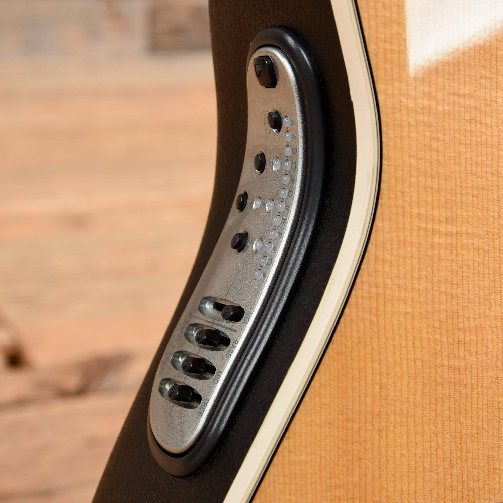 Ovation Standard Balladeer 12-String Natural Acoustic Guitars / Built-in Electronics