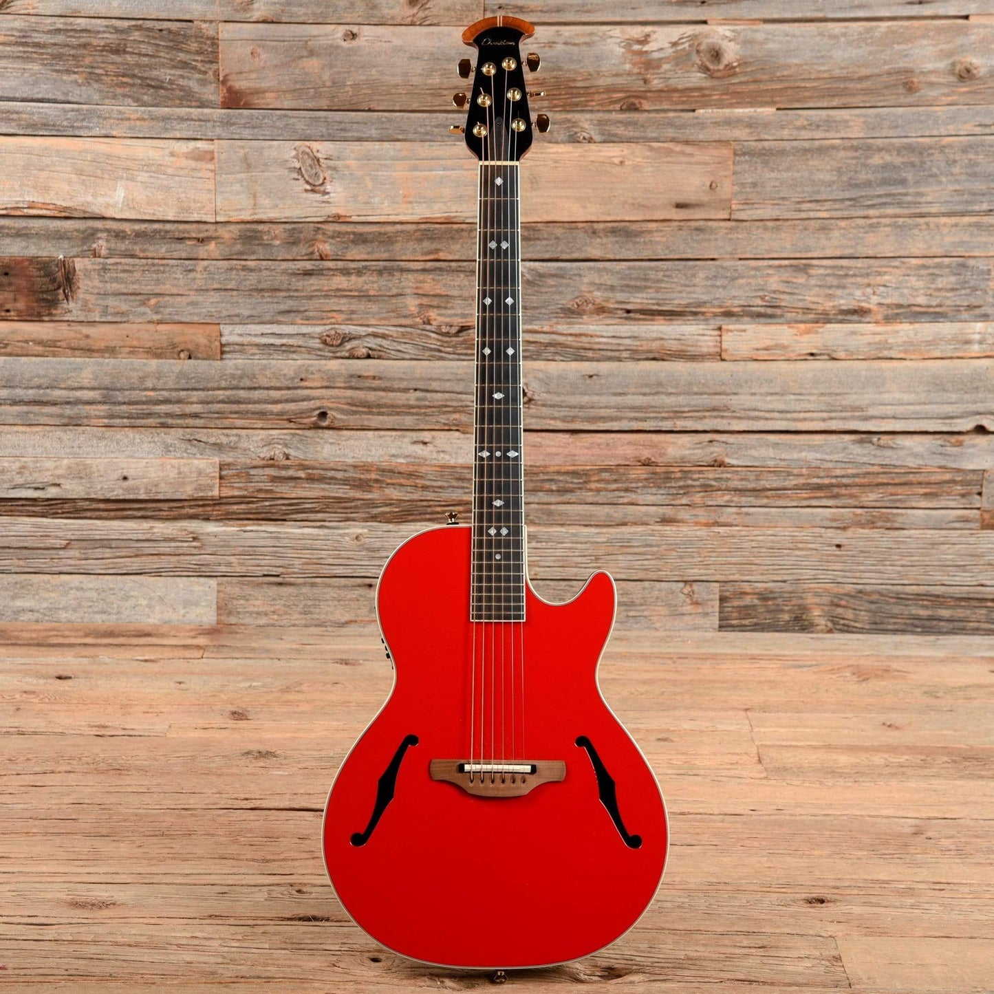 Ovation YM63K Yngwie Malmsteen Signature Viper Red 2017 Acoustic Guitars / Built-in Electronics
