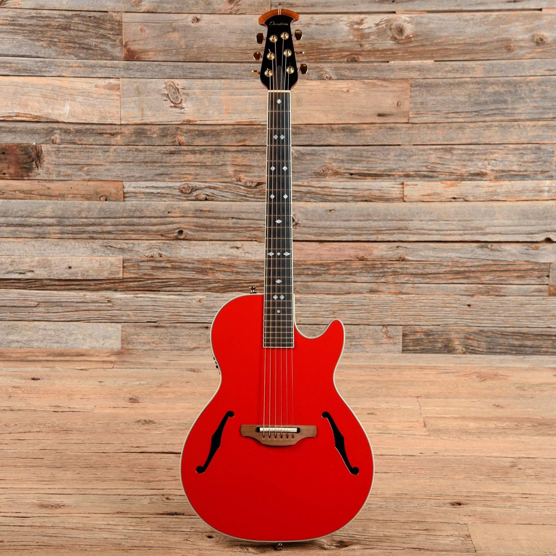 Ovation YM63K Yngwie Malmsteen Signature Viper Red 2017 Acoustic Guitars / Built-in Electronics