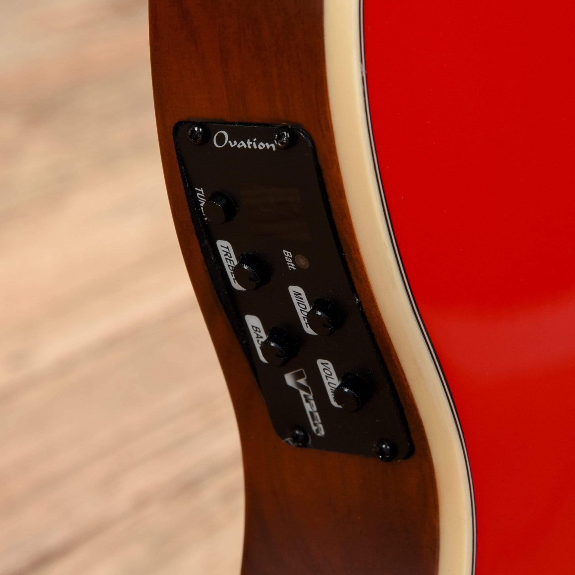 Ovation YM63K Yngwie Malmsteen Signature Viper Red 2017 Acoustic Guitars / Built-in Electronics