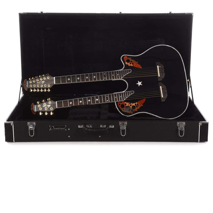 Ovation Richie Sambora Signature Elite Double Neck Gloss Black Electric Guitars / Solid Body