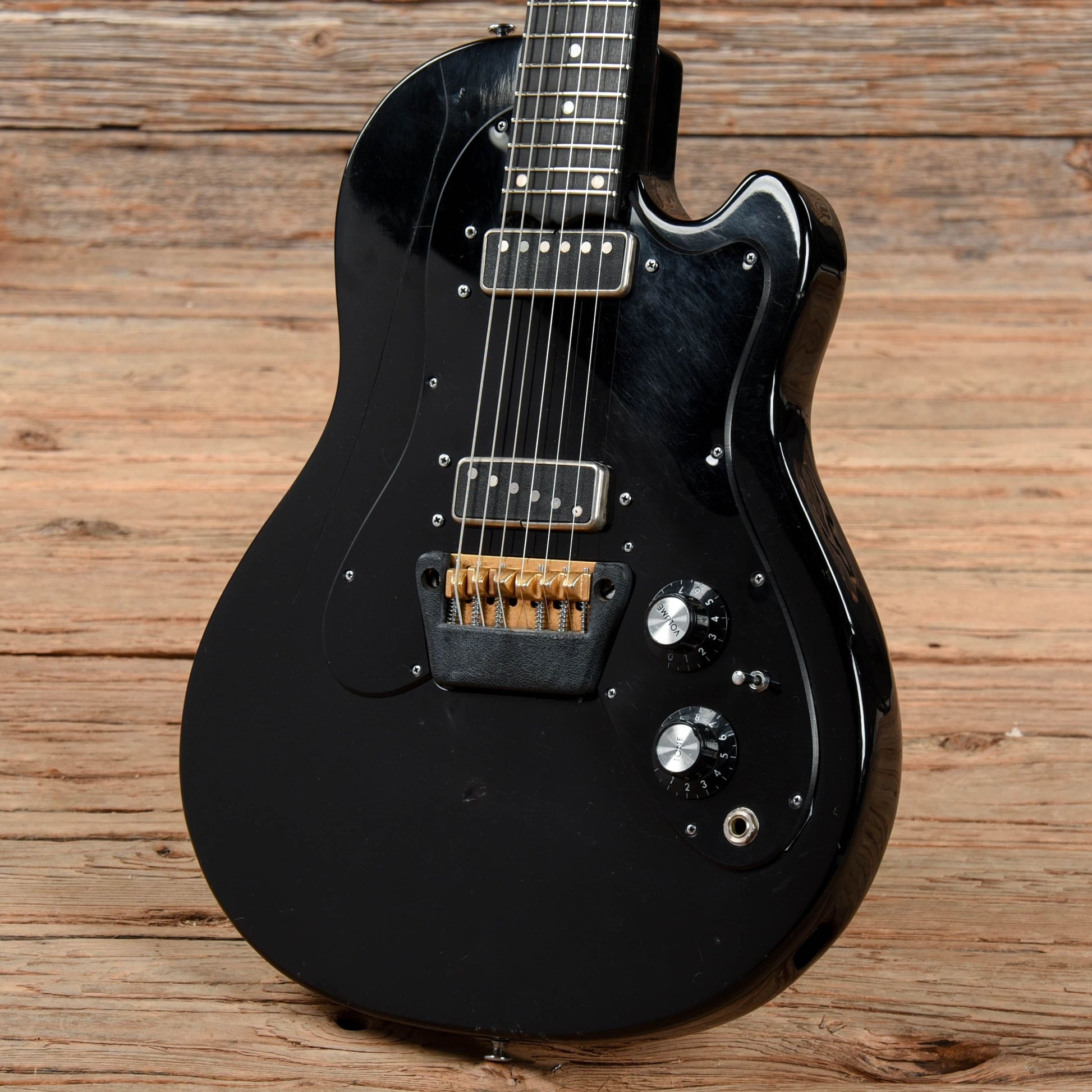 Ovation Viper Black 1970s Electric Guitars / Solid Body