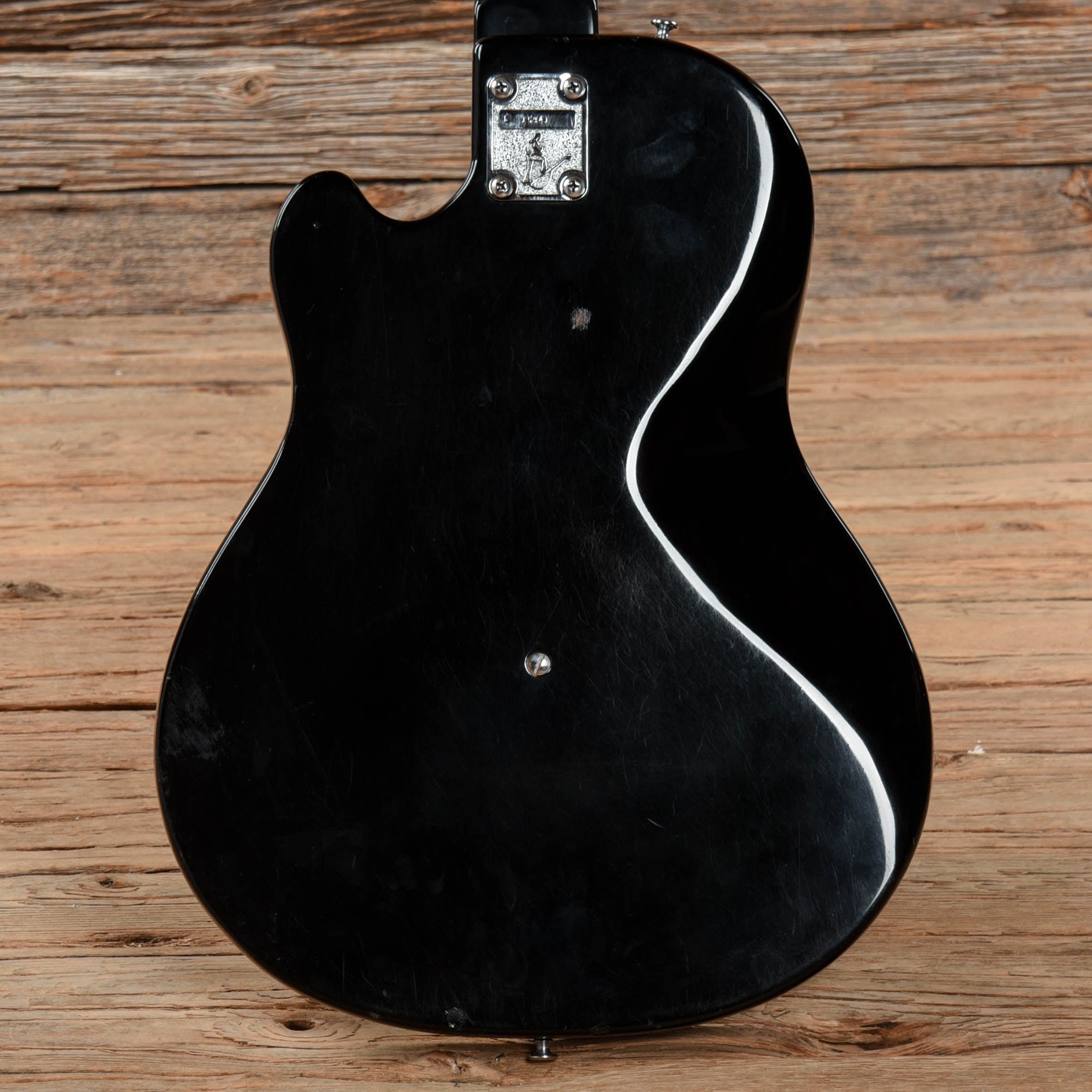 Ovation Viper Black 1970s Electric Guitars / Solid Body