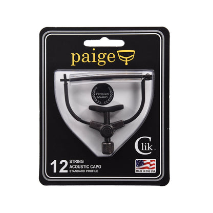 Paige Clik PC-12 12-String Acoustic Capo Accessories / Capos