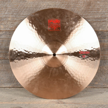 Paiste 16" 2002 Crash Cymbal Drums and Percussion / Cymbals / Crash