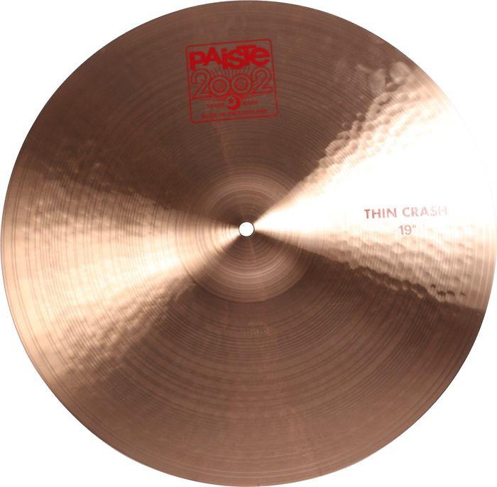 Paiste 19" 2002 Thin Crash Cymbal Drums and Percussion / Cymbals / Crash