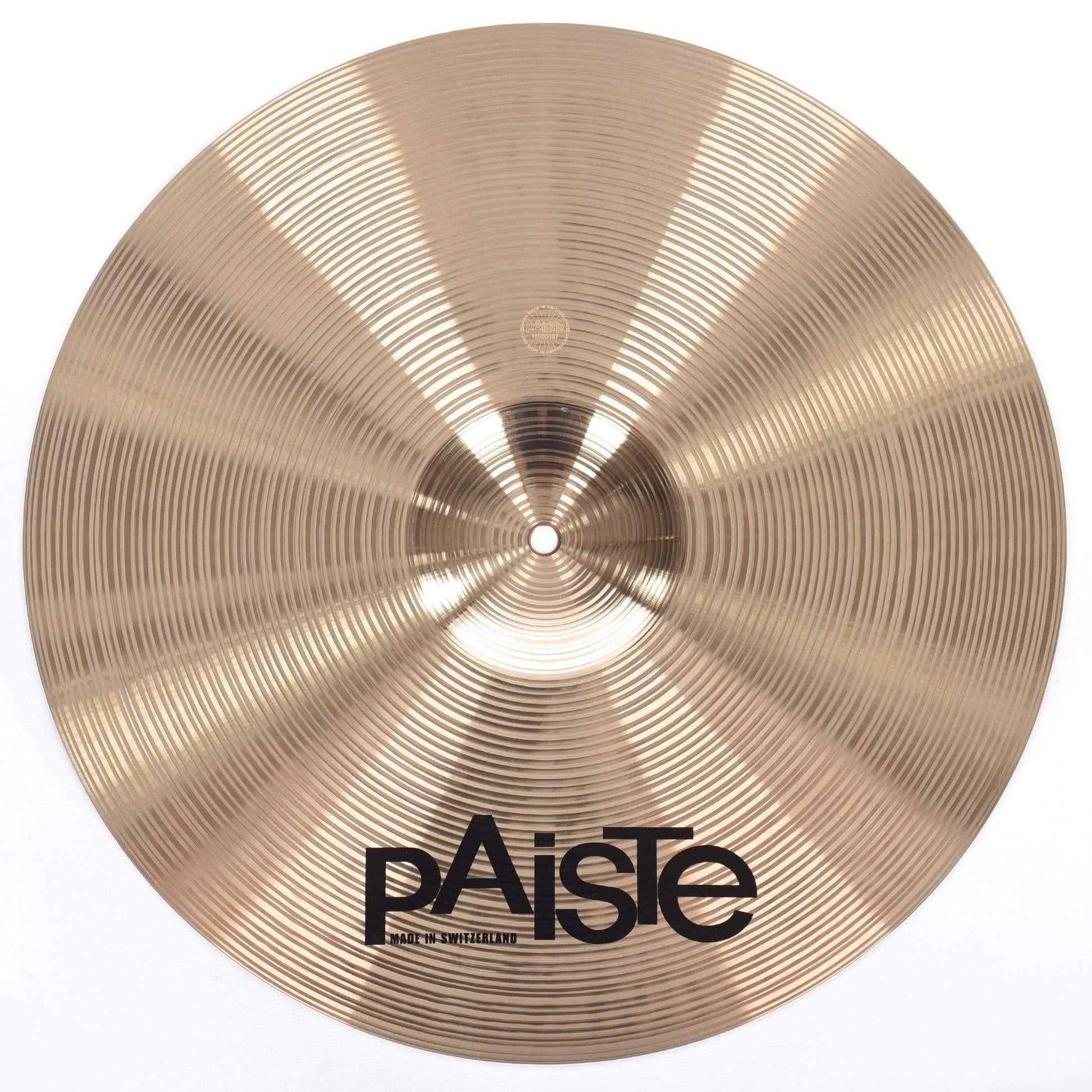 Paiste 19" Signature Fast Crash Cymbal Drums and Percussion / Cymbals / Crash