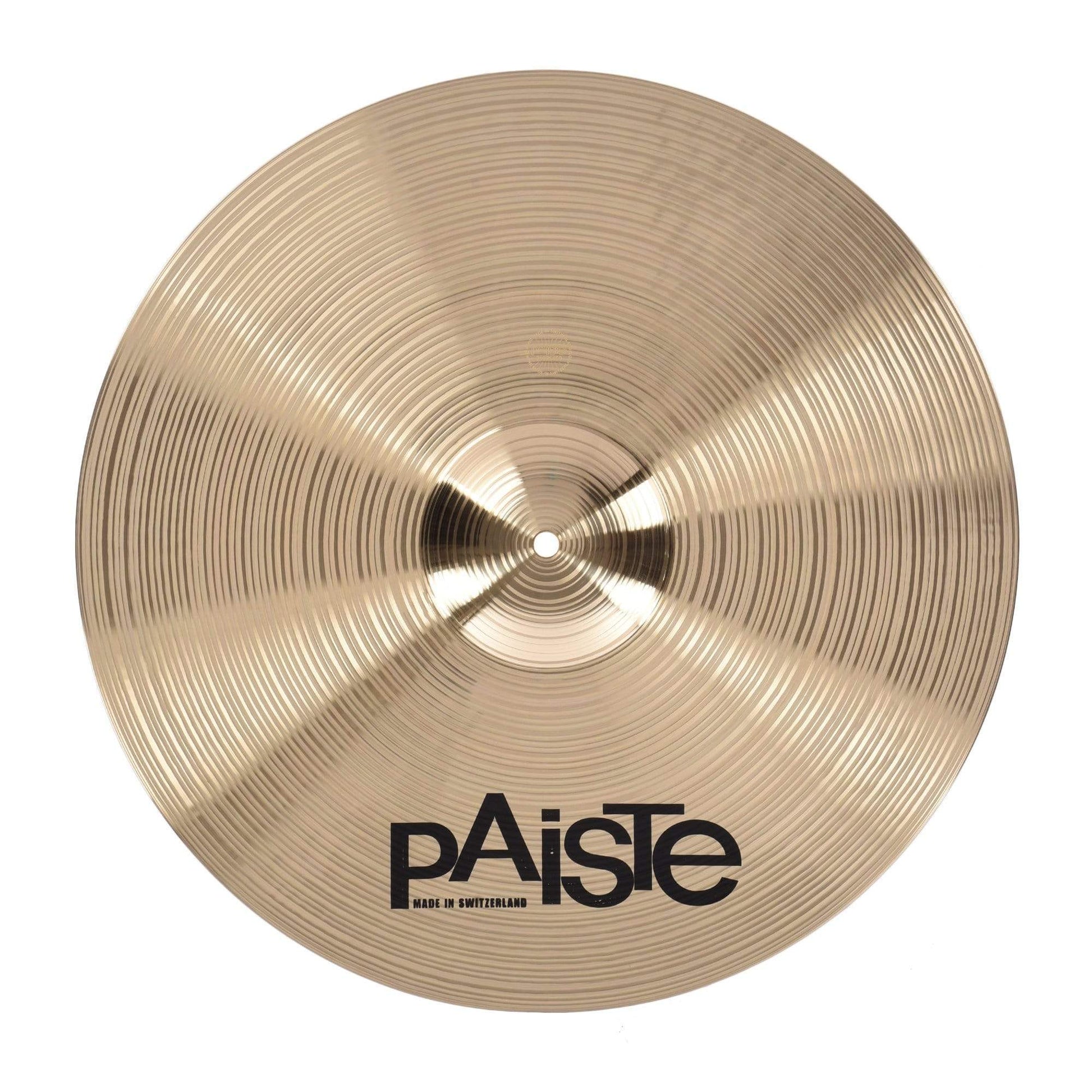 Paiste 19" Signature Full Crash Cymbal Drums and Percussion / Cymbals / Crash