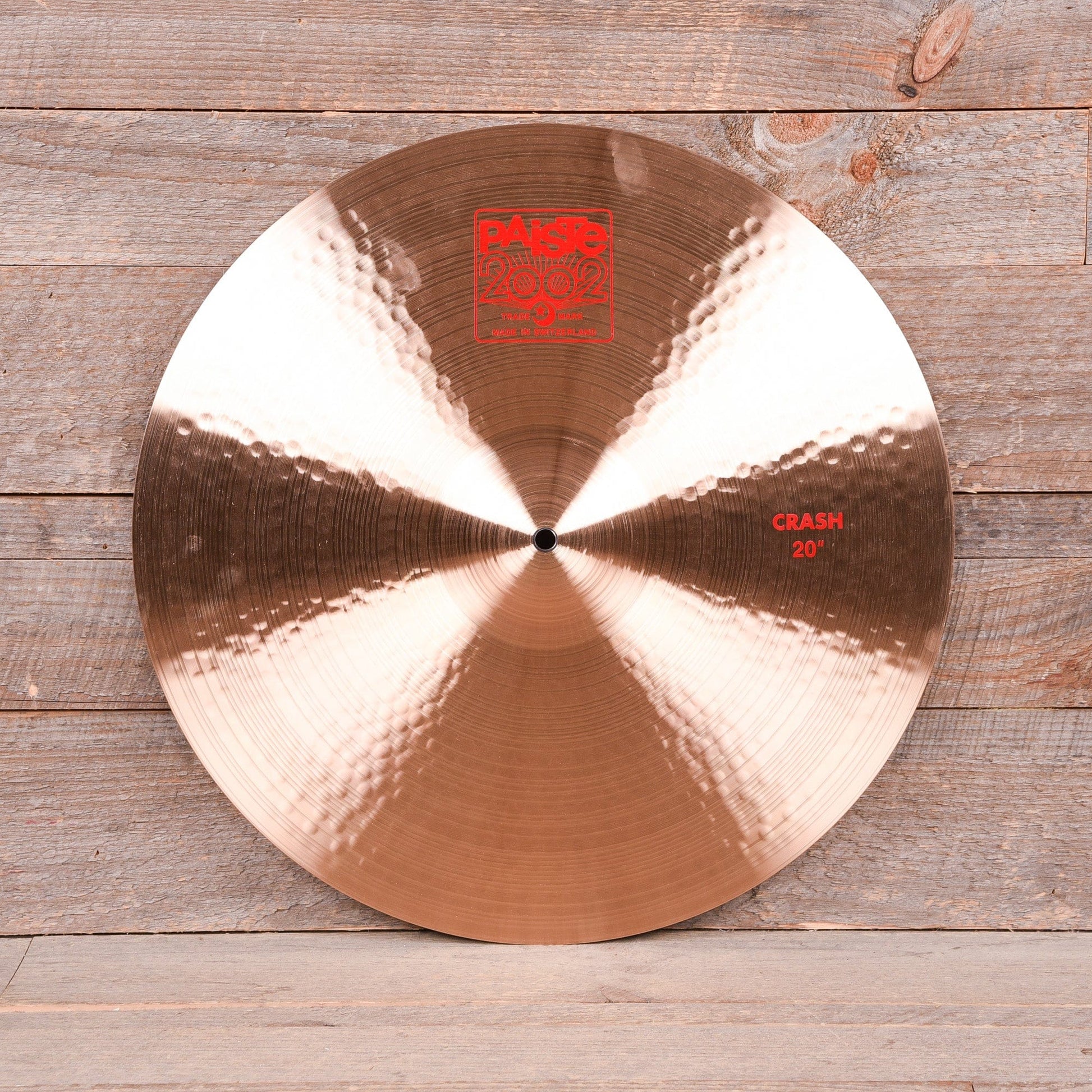 Paiste 20" 2002 Crash Cymbal Drums and Percussion / Cymbals / Crash