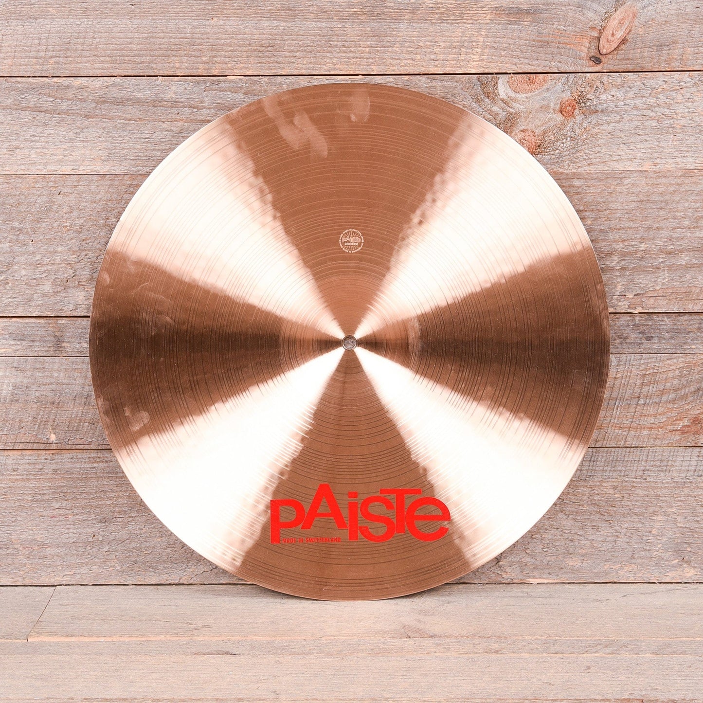 Paiste 20" 2002 Crash Cymbal Drums and Percussion / Cymbals / Crash