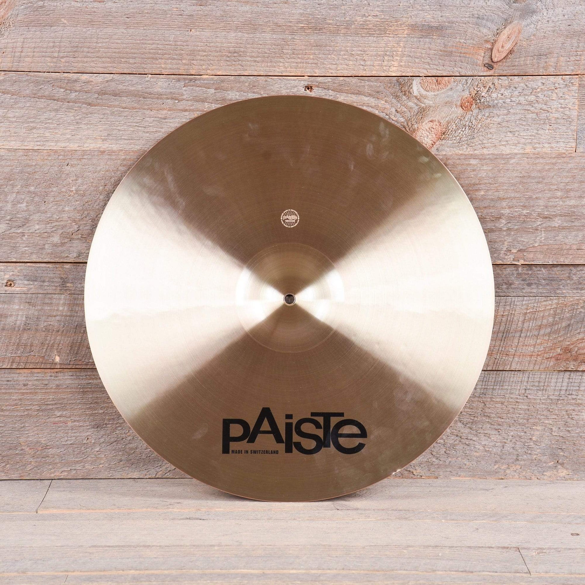 Paiste 20" Giant Beat Cymbal Drums and Percussion / Cymbals / Crash