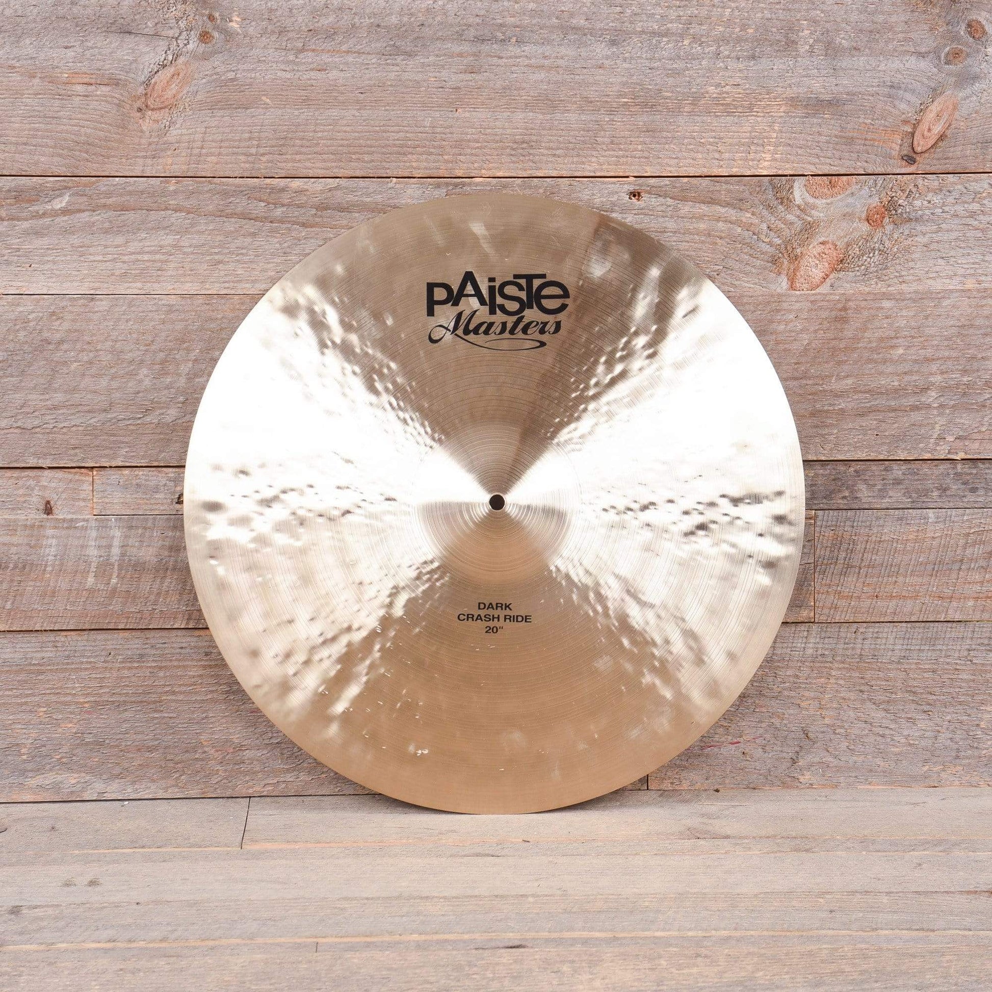 Paiste 20" Twenty Masters Dark Crash Ride Cymbal Drums and Percussion / Cymbals / Crash